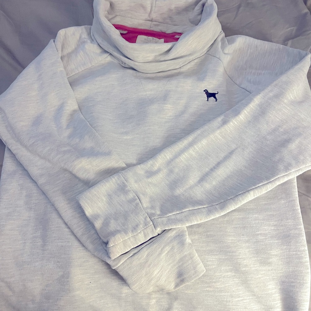 Black dog sweatshirt (missing neck string)